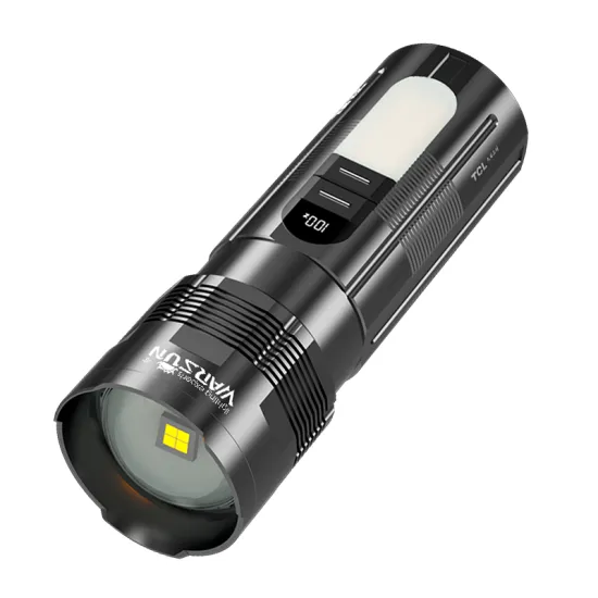 Warsun SP07: 2000 Lumen Super Bright Waterproof Flashlight with Power Bank