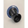 ABS CLOSET FLANGE W/STOP ADJUSTABLE