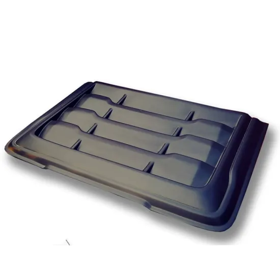 Taishuai 4x4 ABS Plastic Hood Scoop - Black Bonnet Scoops Cover for Ranger T6 T7 T8 (2012+)