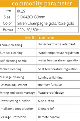 Wholesale Smart Bidet Toilet Seats