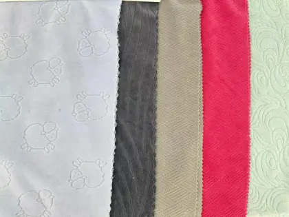 Fashion velvet clothing fabric