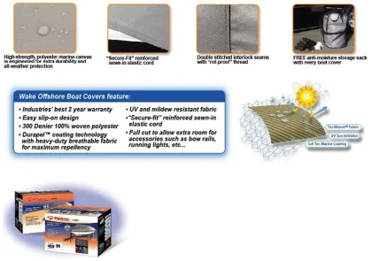 waterproof boat cover polyester boat cover