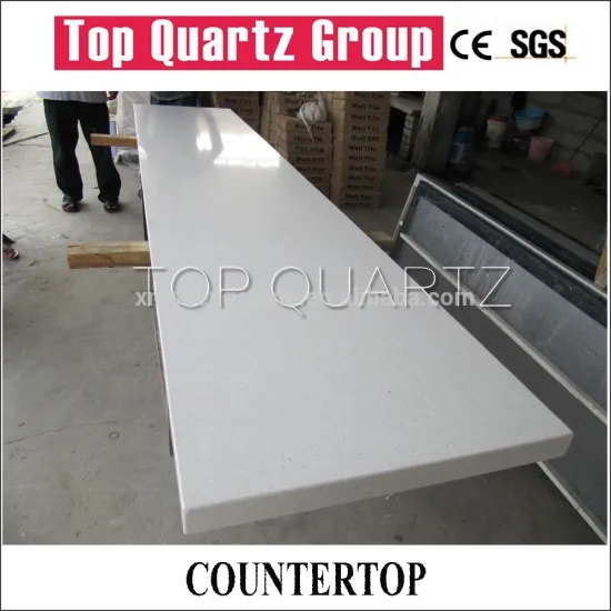 Hot Sales White sparkle Quartz Stone Kitchen Countertop