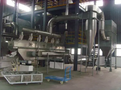 Efficient Fluidized Bed Drying System