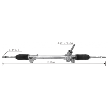 RHD Electric power steering gear for Toyota Yaris