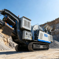 Stație mobilă de concasare montată pe șenile pentru reciclarea deșeurilor de construcții Producător de echipamente flexibile