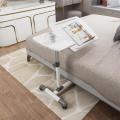 Medium density fiberboard bed table