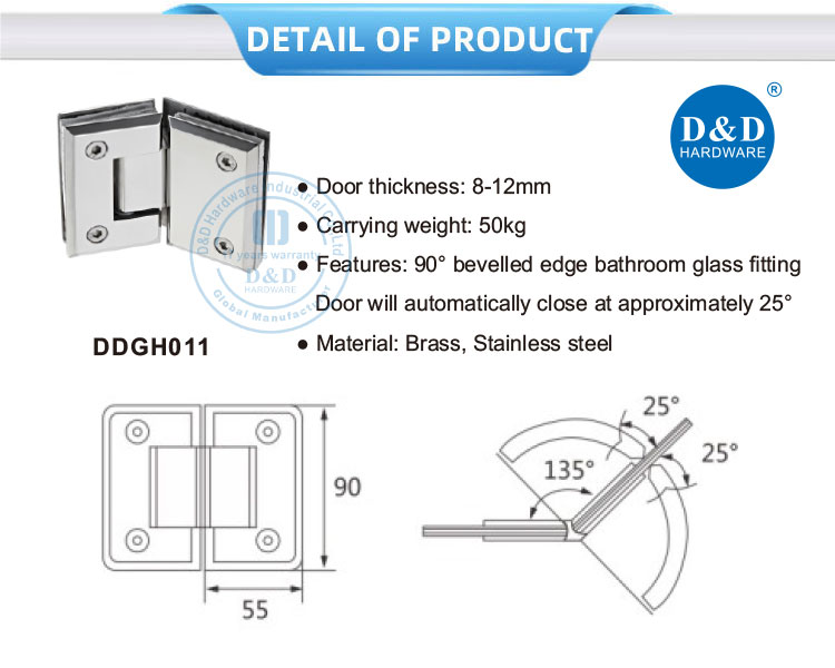 commercial glass door hinges heavy duty