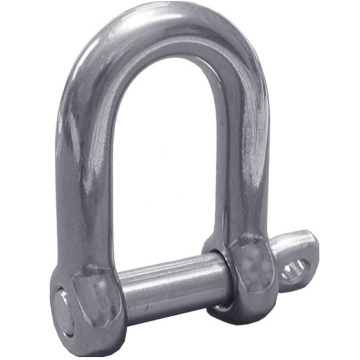 stainless steel D-type shackle