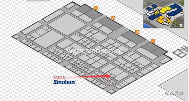 Sinolion Machinery booth position