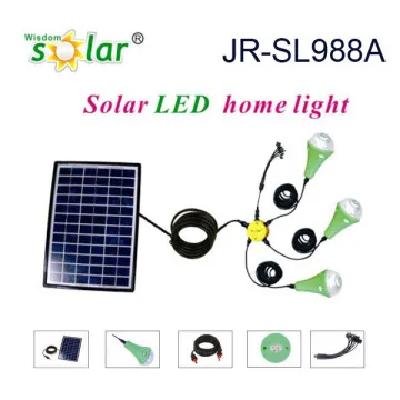 Solar lights with USB Phone charger and camping light