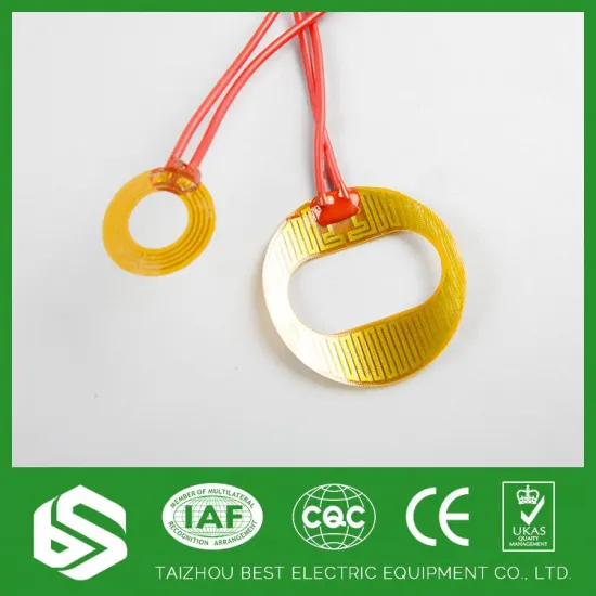 High temperature resistant polyimide heater for freeze protection and compression