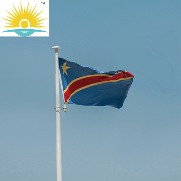 Sunshine Custom Congo Flag 3x5 Ft with Red, Yellow, Blue, and Star for Country Exchange" 

However, to make it more concise and SEO-friendly, you might consider:

"Custom Congo Flag 3x5 Ft Red Yellow Blue Star for Country Exchange