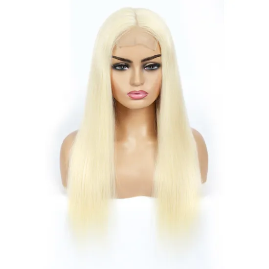 X-TRESS Best Quality Straight Remy Brazilian 100% Human Hair Lace Front Wigs For Women 180% Density HD Lace Wigs With Baby Hair