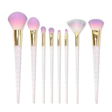 Set de cepillo de maquillaxe Fashional 8 pcs