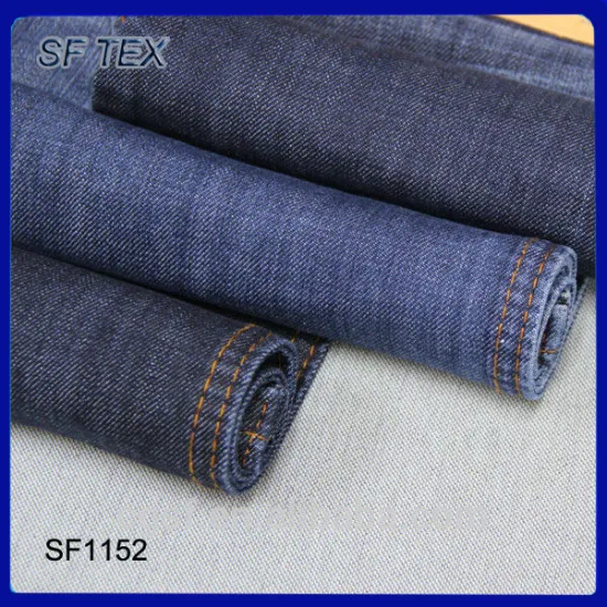 cotton slub denim fabric selvedge denim fabric fashion jean fabric,SF1152