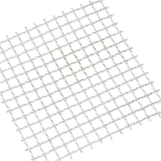 304 Material 3MM 5MM Hole Stainless Steel Crimped Wire Mesh