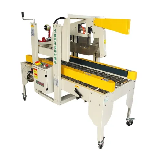 Adjustable Manual Automatic Carton Sealing and Strapping Machine