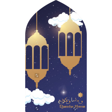 Cheap Wholesale Factory Islamic Gift Sajadah Muslim Thick Kids Prayer Mat