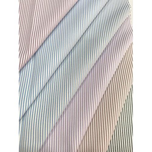 100D * 50S / CT / C Garngefärbter Dobby-Streifenstoff