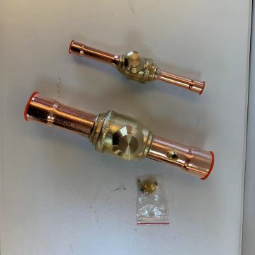 Brass Ball Valve 1/4 for Refrigeration Condensing Units