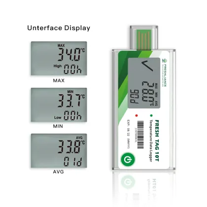 LCD Display Temperature Data Logger for Medicine Cold Chain