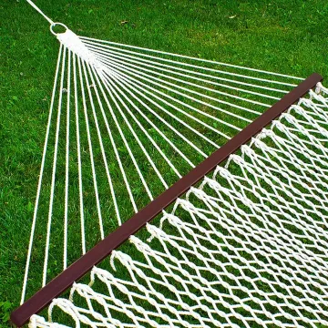 Indoor Canvas Hammock Swing & Cotton Rope Hammock: Comfortable Suspension Seating for Home Use