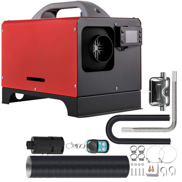 Truck Air Diesel Heater: 12V CR12 Diesel Combi Air & Water Parking Heater with LCD Monitor for Cars, Boats, RVs