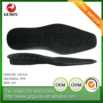 injection men casual sandal pvc shoe sole