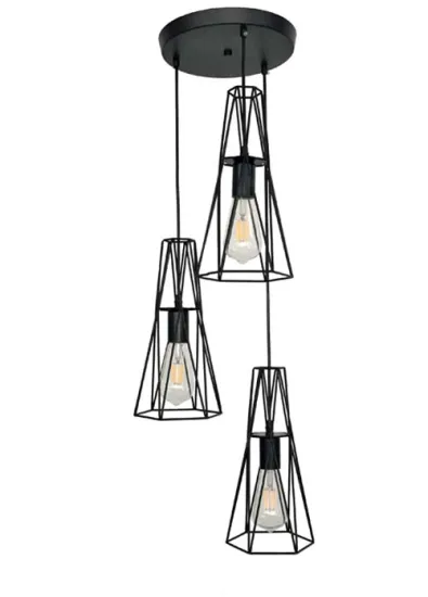 Big Modern Designer Iron  Lamp Pendant
