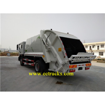 Dongfeng 6 camiones de basura compacta CBM