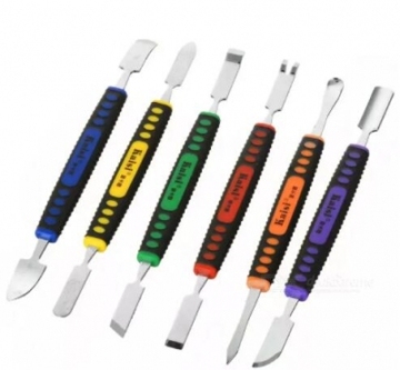 6-IN-1 phone Opening Repair Tool kit Dual-End pry bar Crowbar Set