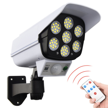 IHualite Outdoor Solar doładowalne wysokie lumens Bezprzewodowy Czujnik ruchu Bezpieczeństwo Manekin