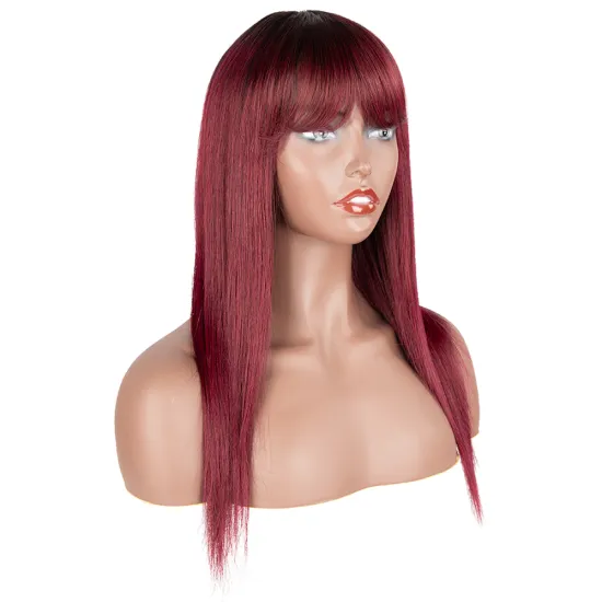 Rebecca Fashion cheap machine made wigs remy brazilian human hair silk straight  natural hair wigs 100 human hair wigs