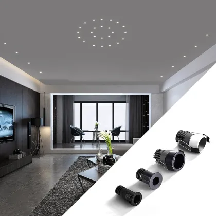 Osram Chip Aluminum Mini LED 1W-12W Recessed Downlight Spot Light RGB