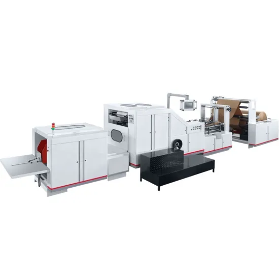 Automated Production Line for Square Bottom Paper Bags
