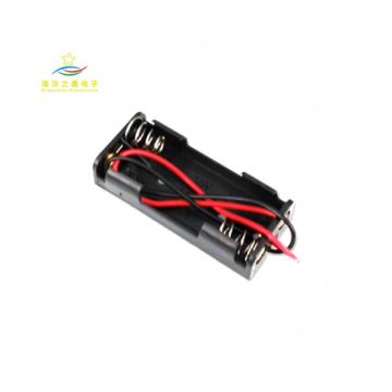 حامل بطارية 3V 2 X AAA مع خيوط الأسلاك