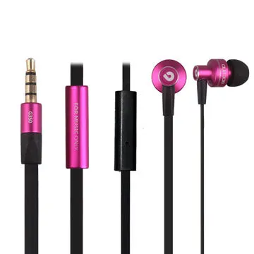 3.5mm plug noise cancelling with microphone chinese head phone