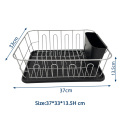 rack de séchage à vaisselle de cuisine Plastique en plastique Rack de plats