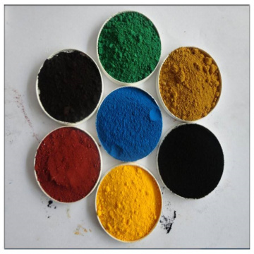 Óxido de hierro pintura seca en polvo de color de hormigón pigmentos