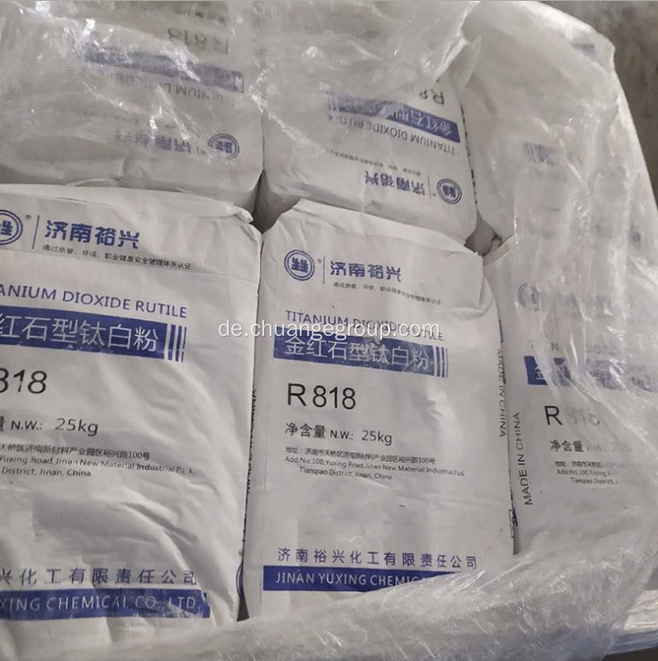 Rutil Titandioxid TiO2 Yuxing R818