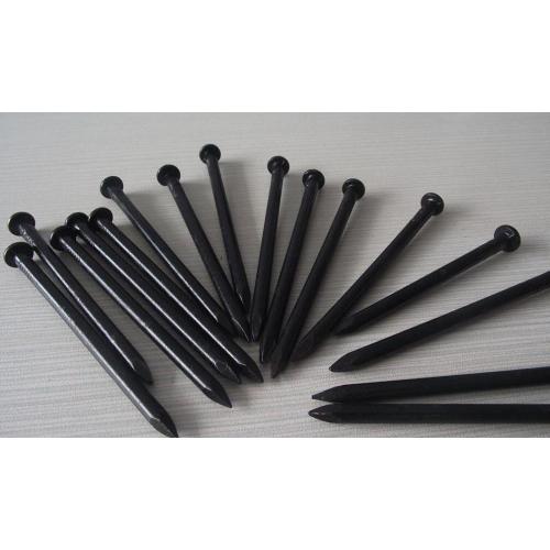 1.2mm Smooth Shank Bright Black Concrete Nail