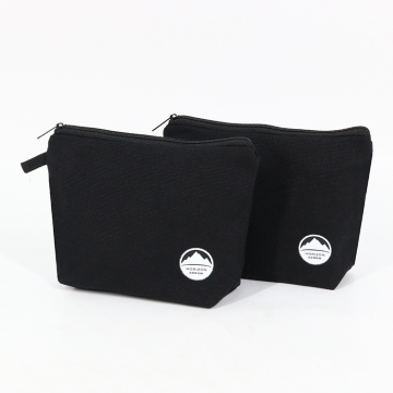 Eco-Friendly Custom Logo Printed Zipper Makeup Bag Wholesale