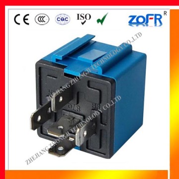 Blue Color Auto Starter Relay 4pin or 5pin Plug-in Mounting (JD1914)