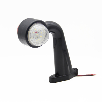 10-30 V Luci da indicatore laterale 18SE per camion per rimorchi - rosso e bianco, impermeabile