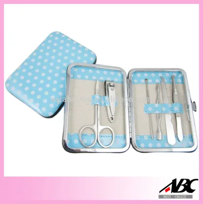 Metal Frame Manicure Set Beauty Tools