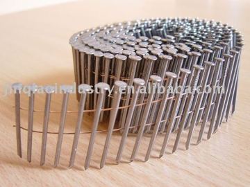 Cheap Coil Nails China Manufacture,Galvanized coil nails