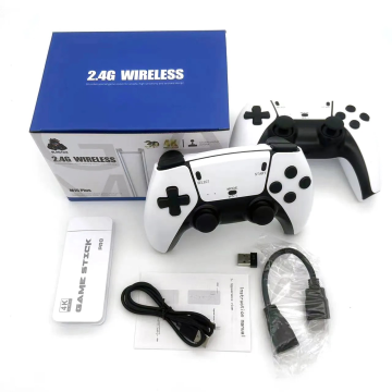 4K Game Stick with 20000+ Built-in Games & Wireless Controller - Perfect Xmas Gift for Kids