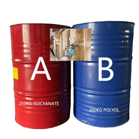 MDI Polyurethane Foam Spray: Chemicals for Wall and Roof Insulation