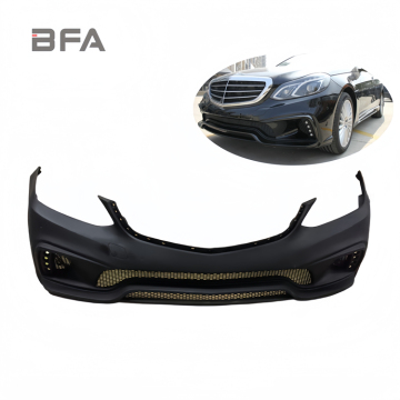 Mercedes E-Class W212 E260/E300/E400L Front Bumper with LED Lights - Upgrade Kit